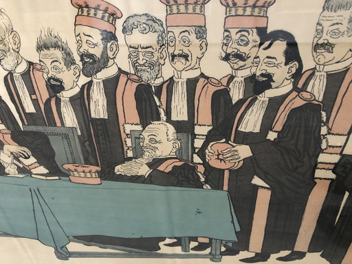 Litho van Adrien Barrère „Passing t