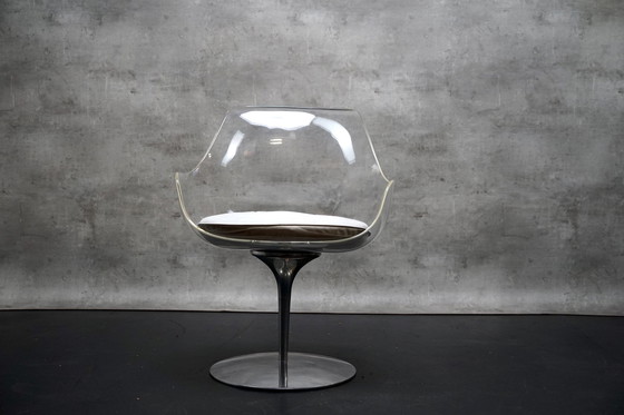 Image 1 of Vintage Champagner Stuhl aus Acrylglas von Estelle & Erwin Laverne, 1970er 