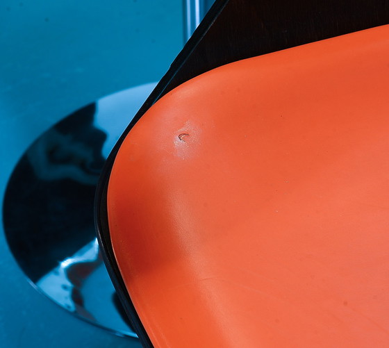 Image 1 of 6x Novalux von Rudi Verelst Radiant Orange Esszimmerstühle