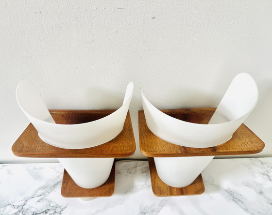 Image 1 of 2x Philips - Louis Kalff - NX41 Wandlampen