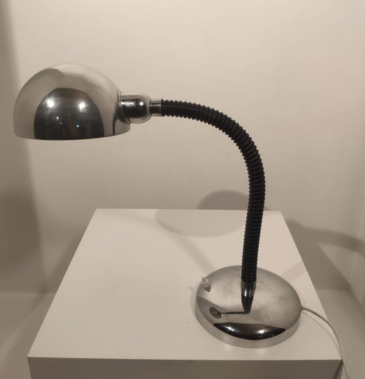 Vintage Tischlampe aus Chrom
