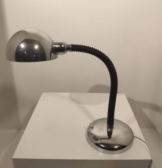 Image 1 of Vintage Tischlampe aus Chrom
