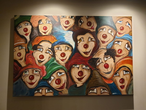 Image 1 of Caroline Van Tricht Rote Nasen malen