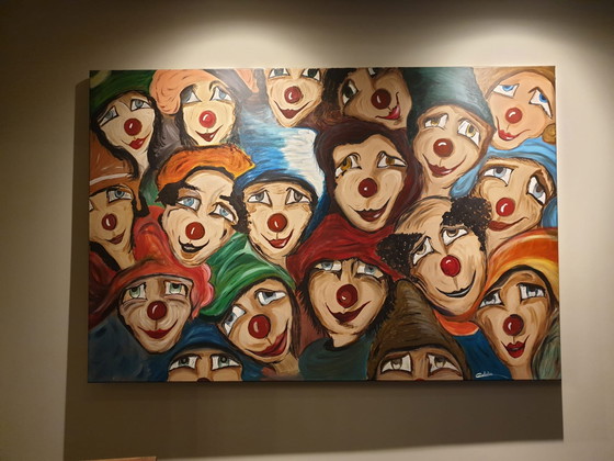 Image 1 of Caroline Van Tricht Rote Nasen malen