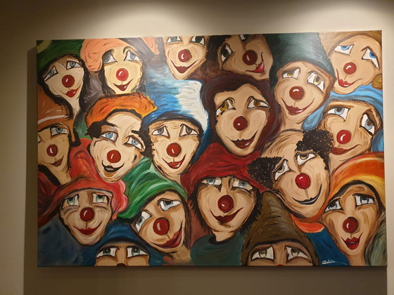 Image 1 of Caroline Van Tricht Rote Nasen malen