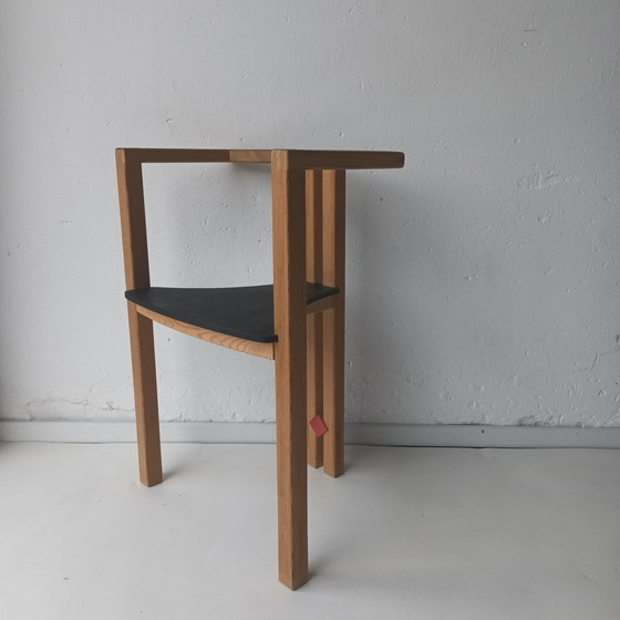 Image 1 of Vintage Holzstuhl im Memphis-Stil