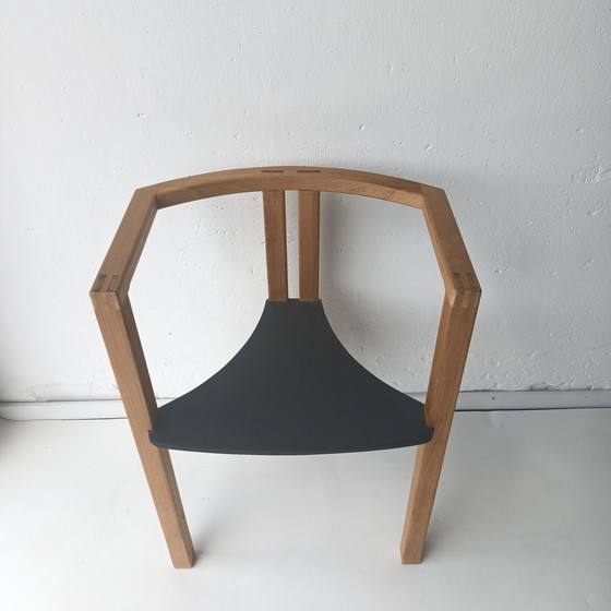 Image 1 of Vintage Holzstuhl im Memphis-Stil