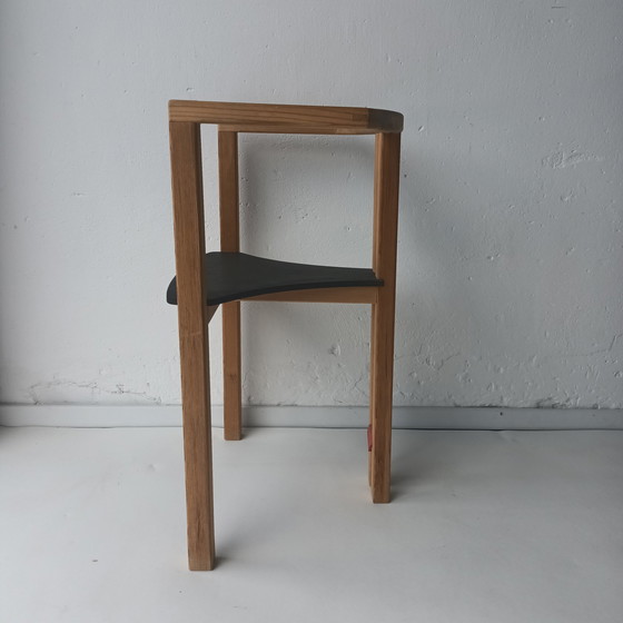 Image 1 of Vintage Holzstuhl im Memphis-Stil