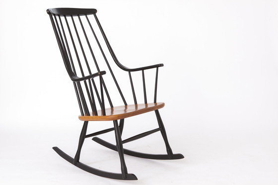 Image 1 of Schaukelstuhl aus den 1960er Jahren von Lena Larsson für Nesto, Schweden