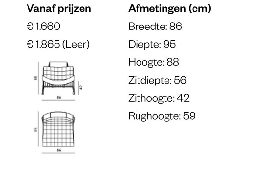 Image 1 of Leolux Volare & Hocker