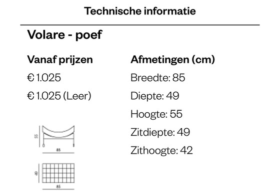Image 1 of Leolux Volare & Hocker