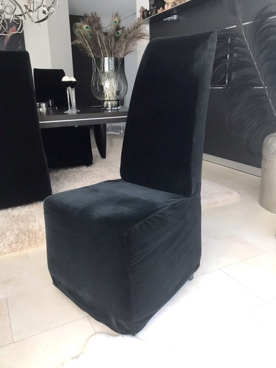 Image 1 of Jan des Bouvrie hohe Esszimmerstühle ARX - 6 Stück