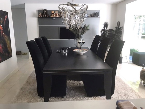 Image 1 of Jan des Bouvrie hohe Esszimmerstühle ARX - 6 Stück