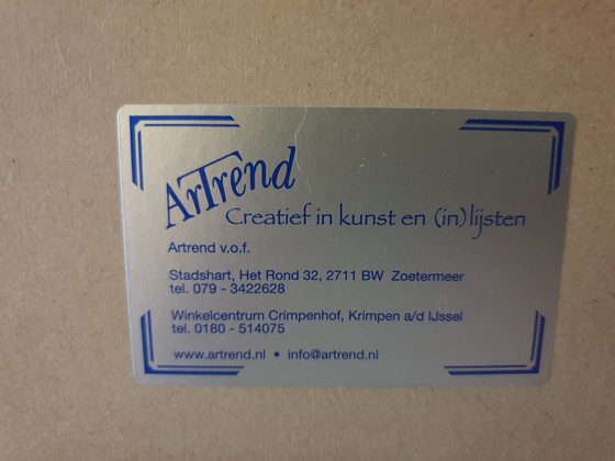 Image 1 of Bert Bruijn Siebdruck Eisenbahn