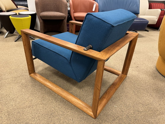 Image 1 of Montis Dickens Sessel, blauer Stoff