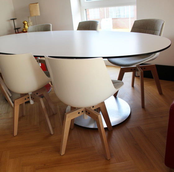 Image 1 of 8 x MDF Italia Flow Stuhl by Jean-Marie Massaud