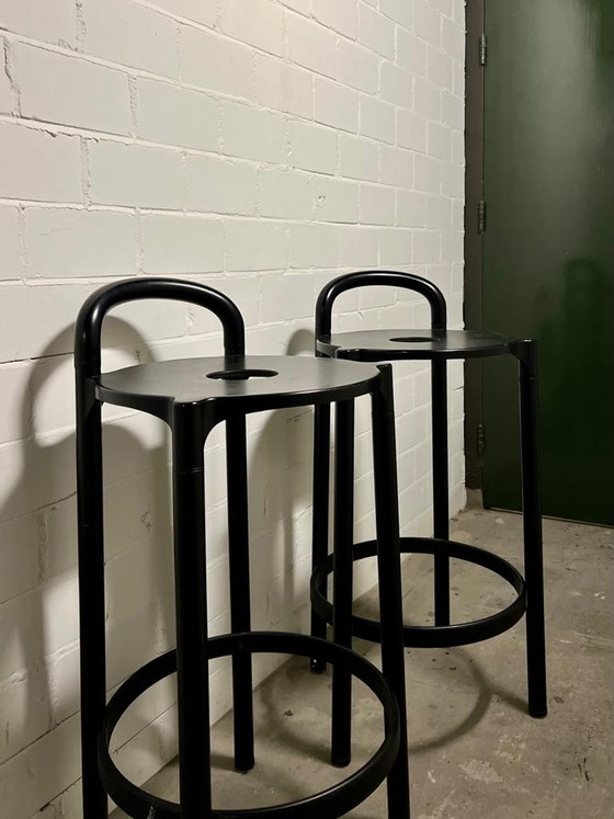 Image 1 of 2 Retro Vintage Barhocker von Kartell