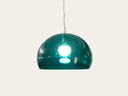 Kartell FL/Y Transparente grüne Lampe