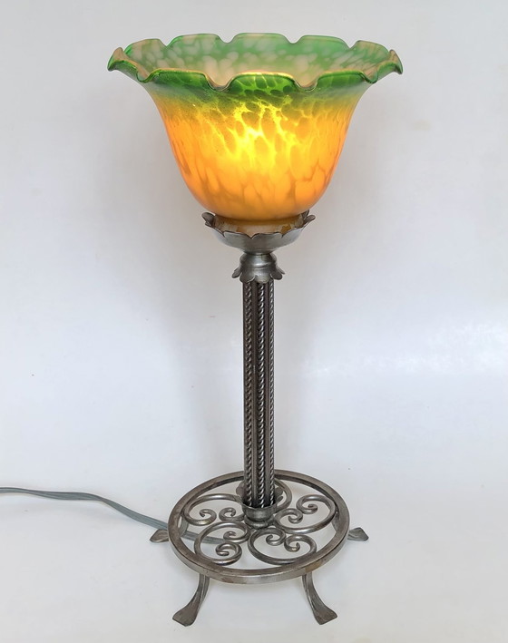Image 1 of Art Deco Lampe