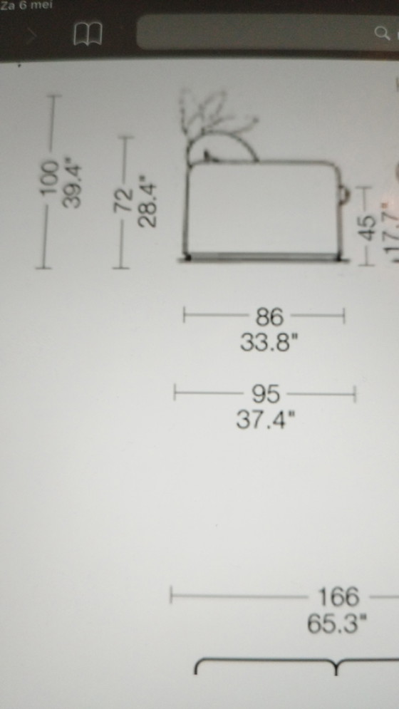 Image 1 of Cassina Maralunga 40 Couch