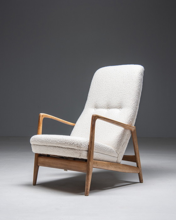 Image 1 of Liegesessel „Modell 829“, Gio Ponti für Cassina, Italien, 1950er Jahre