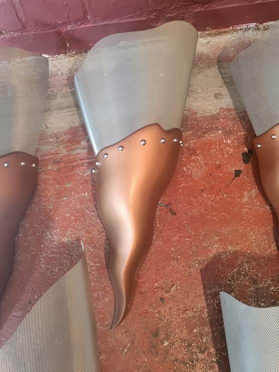 Image 1 of 5x Maison Lucien Gau Paris Wandlampen