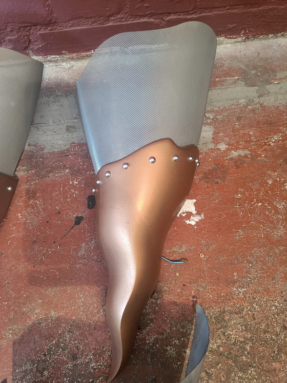 Image 1 of 5x Maison Lucien Gau Paris Wandlampen