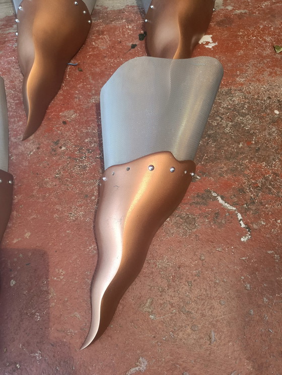 Image 1 of 5x Maison Lucien Gau Paris Wandlampen