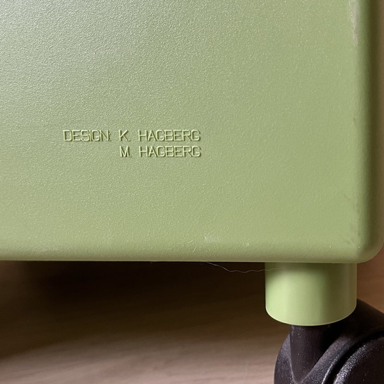 Image 1 of 2x K&M Hagberg NERO Trolley-Schränke