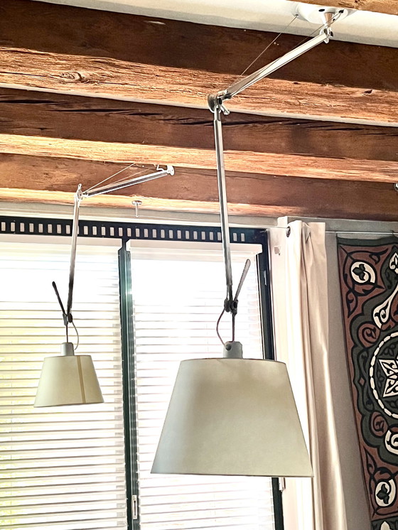 Image 1 of 2x Artemide Tolomeo Sospensione Decentrata Leuchte