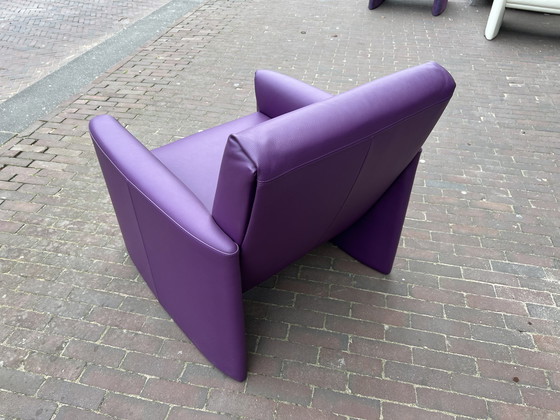 Image 1 of Leolux Boa Vista Sessel lila Leder