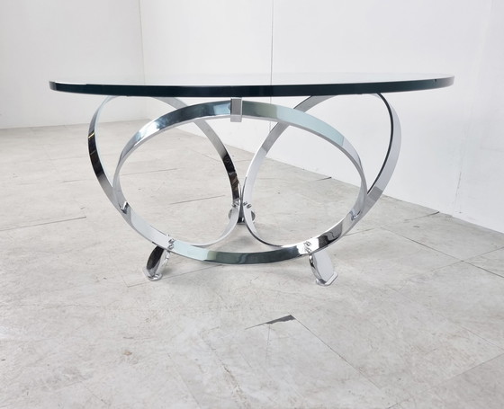 Image 1 of Vintage Knut Hesterberg Couchtisch mit Diamanten, 1960er