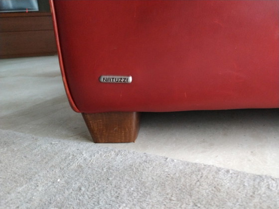 Image 1 of Natuzzi Sofagarnitur aus dickem Leder