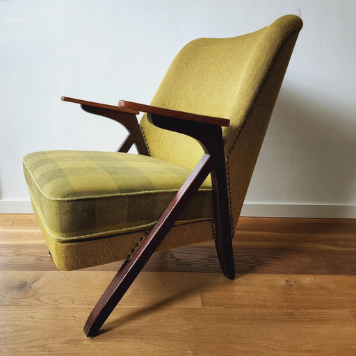 Schwedischer Lounge Chair Modell Säve 50 / 60er Jahre