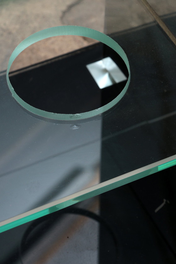 Image 1 of Moderner, einzigartiger Trolley oder Barwagen aus Metall, 1970er Jahre