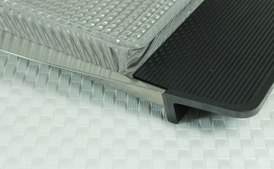 Image 1 of großes Kabarett Günter Kupetz WMF Cromargan Glas Kunststoff