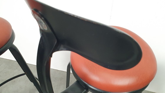 Image 1 of 4x Chaise Nicolle Industrie-Barhocker