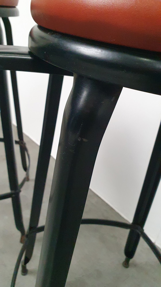 Image 1 of 4x Chaise Nicolle Industrie-Barhocker