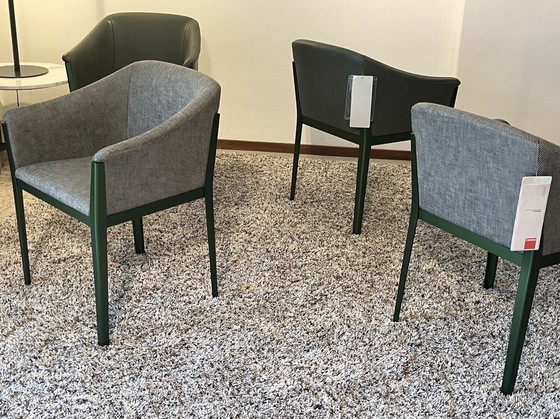 Image 1 of 4x Cassina Cotone Slim Stuhl
