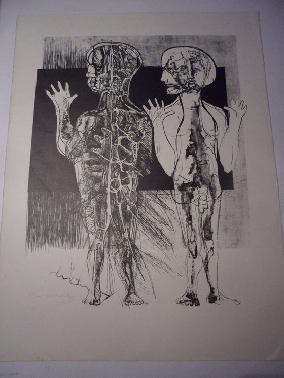 Image 1 of Aat Verhoog - Lithographie