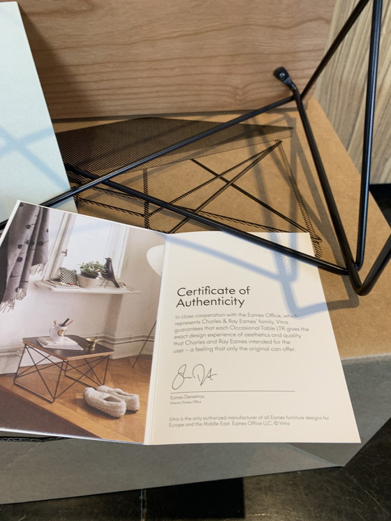 Image 1 of Charles & Ray Eames Vitra LTR Beistelltisch