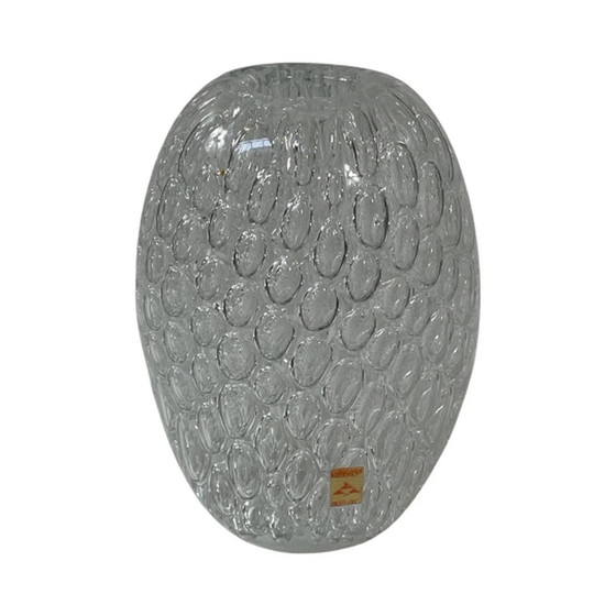 Image 1 of Floris Meydam - Glasunie Leerdam - Vase mit eingekapselten Blasen - Modell 'Serica' 