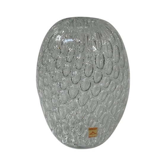 Image 1 of Floris Meydam - Glasunie Leerdam - Vase mit eingekapselten Blasen - Modell 'Serica' 