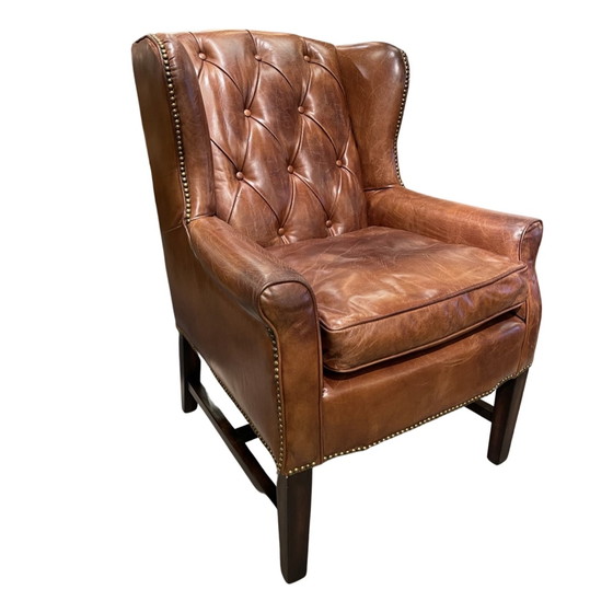 Image 1 of 2 x Vintage Chesterfield-Sessel