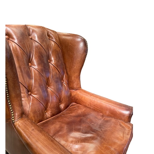 2 x Vintage Chesterfield-Sessel