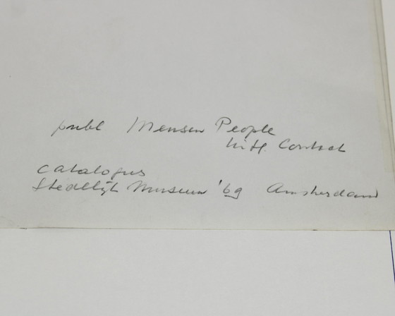 Image 1 of Cas Oorthuys (1908-1975) New York 1967, Entwicklung eines Silbergelatineabzugs, SIGNIERT 