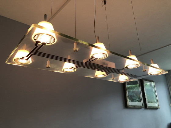 Image 1 of Flos Lastra Sospesione 8 Design-Hängelampe