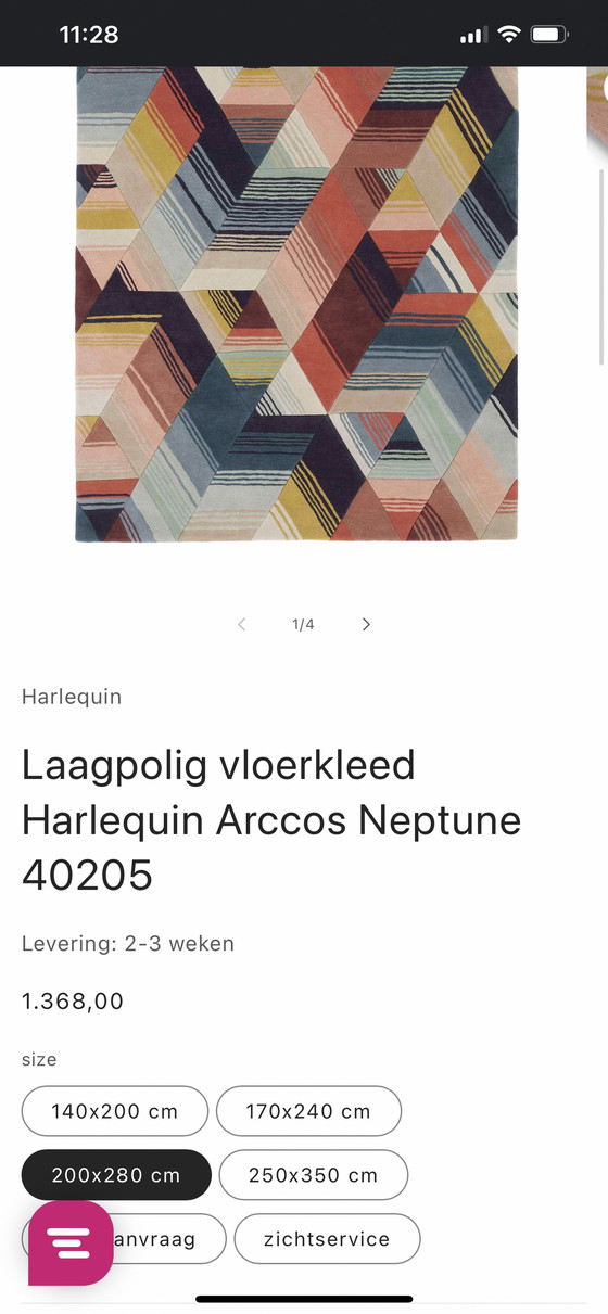 Image 1 of Brink & Campman Harlequin Neptune Teppich