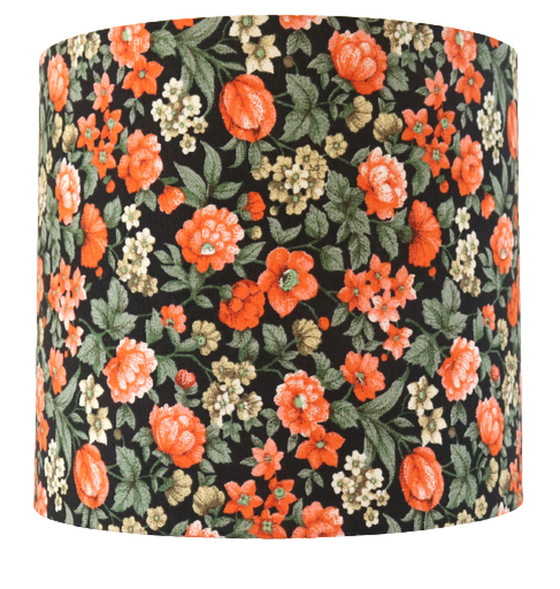 Image 1 of Messing Tischlampe 'floral' Vintage