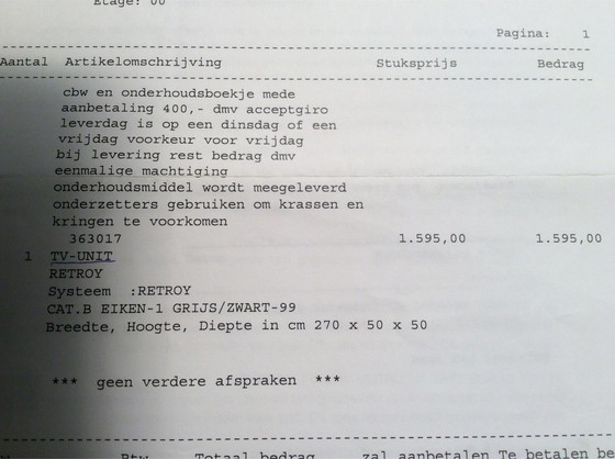 Image 1 of Keijser & Co TV-Einheit